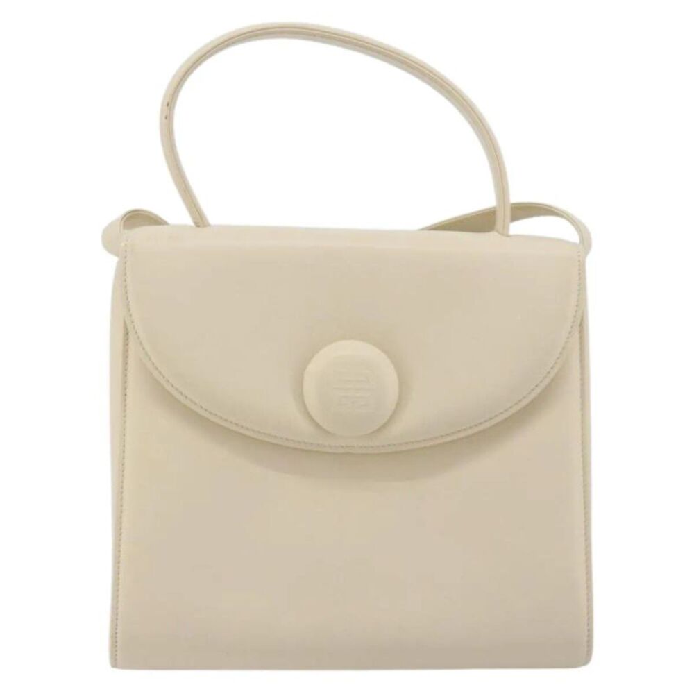 Givenchy Vintage Leather Beige Leather Handbag